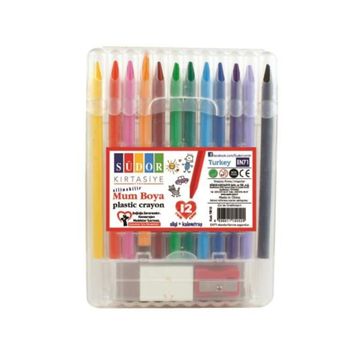 Südor Plastik Crayon 12'li Mum Boya