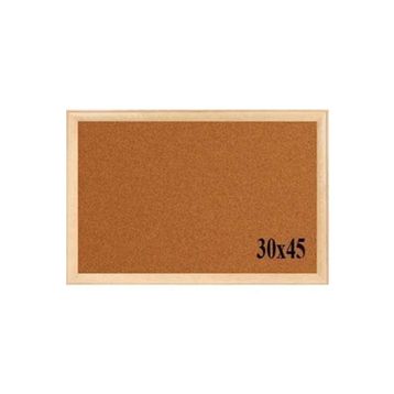Südor PRA-166355-5942-1 Ahşap Çerçeve 30x45 cm Mantar Pano