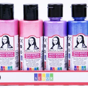 Südor SD1006I 6x70 ml Multi İnci Akrilik Boya Seti
