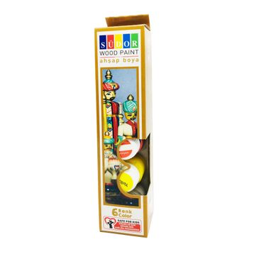 Südor SD123 15 ml 6 Renk Ahşap Boya