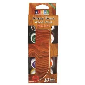 Südor SD124 15 ml 10 Renk Ahşap Boya