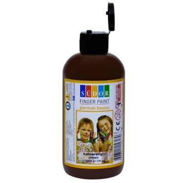Südor SD8008-12 Kahverengi 250 ml Parmak Boyası