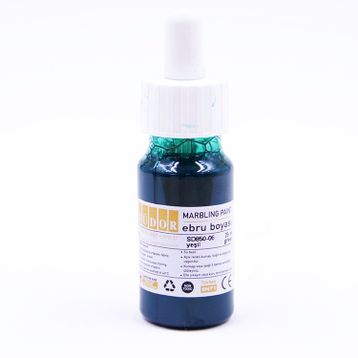 Südor Sd850-06 25 ml Yeşil Ebru Boyası