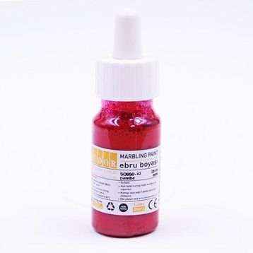 Südor Sd850-10 25 ml Pembe Ebru Boyası