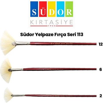 Südor Seri 113 Yelpaze Fırça