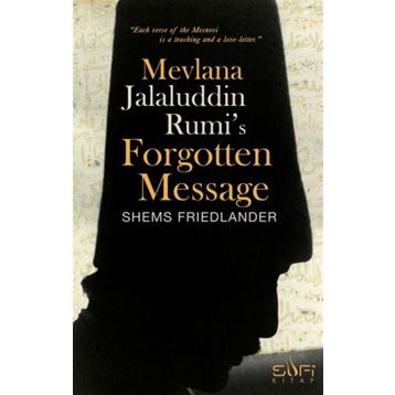 Sufi Kitap Mevlana Jalaluddin Rumis Forgotten Message