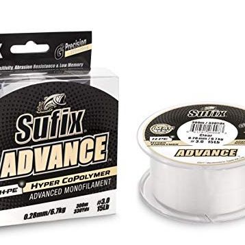 Sufix Advance Monofilament 0.30 mm 8.2 kg 300 m Olta Misinası