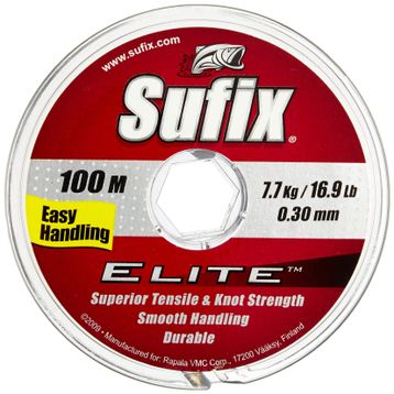 Sufix Elite Monofilament 0.30 mm Low Vis Yeşil 7.7 kg 300 m Olta Misinası