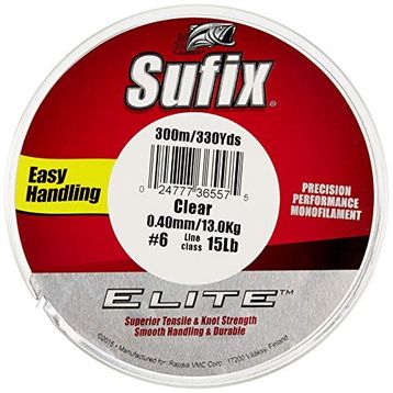 Sufix Elite Monofilament Clear 0.28 mm 6.6 Kg 300 m Olta Misinası