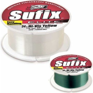 Sufix Low Vıs Green-0.23 mm - 300 mt - 4.4 kg Elite Misina