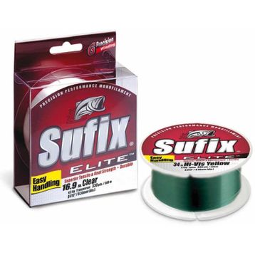 Sufix Low Vıs Grenn- 0.50 mm - 100 mt - 19.5 kg Elite Misina