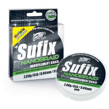 Sufix Nano Braid Aqua Camo 0.10 mm 5 kg 100 m İp Olta Misinası