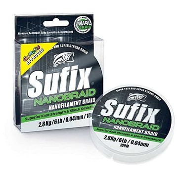 Sufix Nano Braid Aqua Camo 0.10 mm 5 kg 100 m İp Olta Misinası