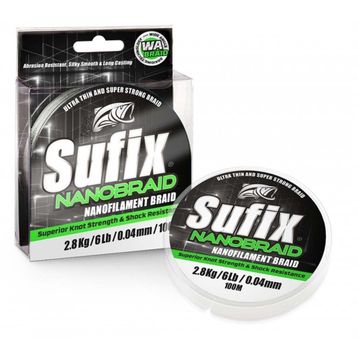 Sufix Nano Braid Aqua Camo 0.10 mm 5 kg 100 m İp Olta Misinası