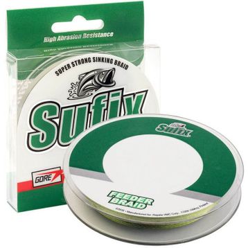 Sufix Olive Green 0.10 mm - 100 mt - 4.5 kg Feeder Braid İp Misina