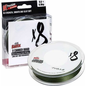 Sufix X8 Green 0.148 mm 300 m 7.5 kg Ip Misina