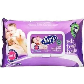 Sufy Kapaklı 90 Adet Islak Mendil