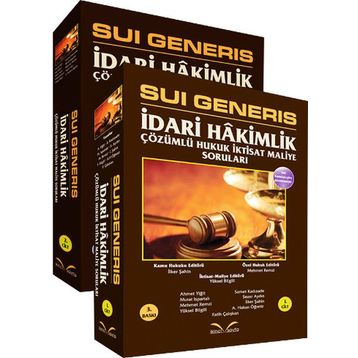 Sui Generis İdari Hakimlik 2 Kitap Takım - İlker Şahin Ahmet Emre Sezer Aydın M. Fatih Çalışkan Yüksel Bilgili Samet Kadızade Murat Ispartalı Mehmet Remzi Yalçın Gül Arda Hakan Öğretir