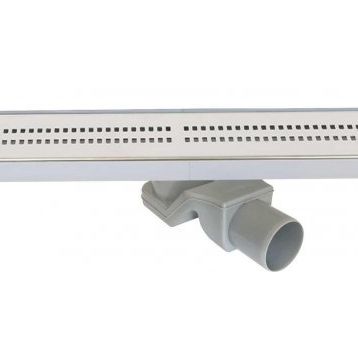 Sukar 1154-1006050-01 Line 4E 60 cm Cube Izgaralı Krom Duş Kanalı