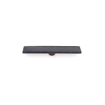 Sukar Line 4 E Lineer Plain Izgaralı 60 cm 50 Çıkışlı Siyah Duş Kanalı