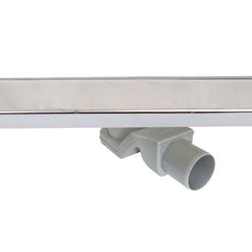 Sukar Line 60 cm 4 E Plain Izgaralı Krom Duş Kanalı