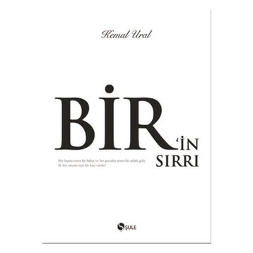 Şule Yayınları Ciltli Bir'in Sırrı