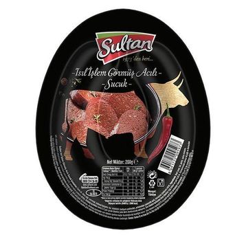 Sultan 200 gr Vakumlu Acılı Kangal Sucuk