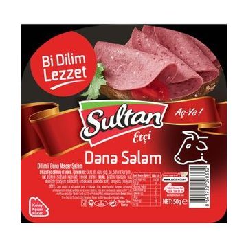 Sultan 50 gr Dilimli Macar Salam