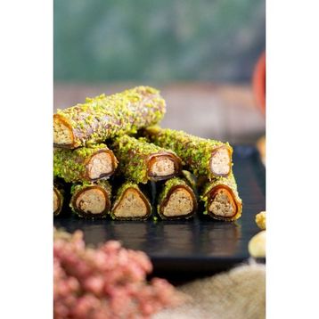 Sultan Pestil 300 gr Glutensiz Şeker İlavesiz Antep Fıstıklı Pestil Sarması