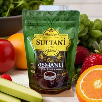 Sultani 160 gr Fıstıklı Dibek Kahvesi