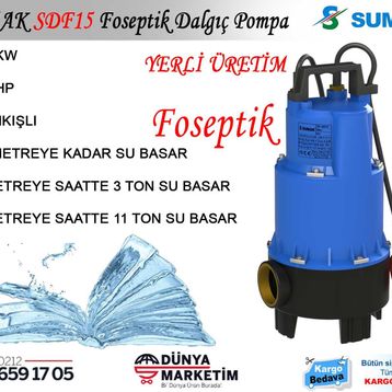 Sumak SDF15 Dalgıç Pompası