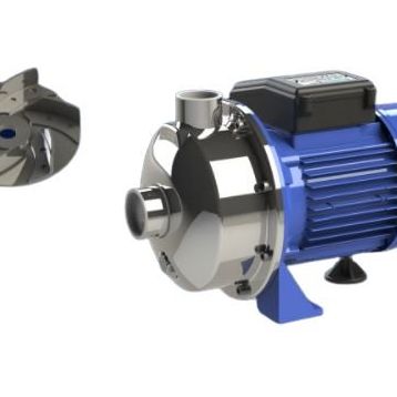 Sumak SMINOX/K-150/2T-S Trifaze 380 Watt 1.5 Hp Paslanmaz Sıcak Su Santrifüj Pompa