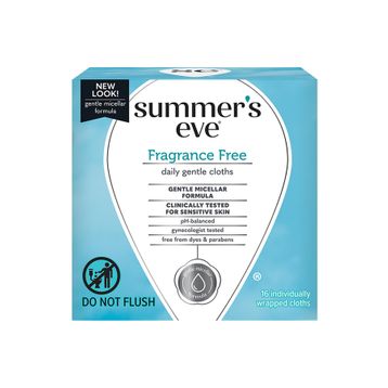 Summer's Eve Kokusuz 16 Adet Özel Bölge Temizlik Mendili