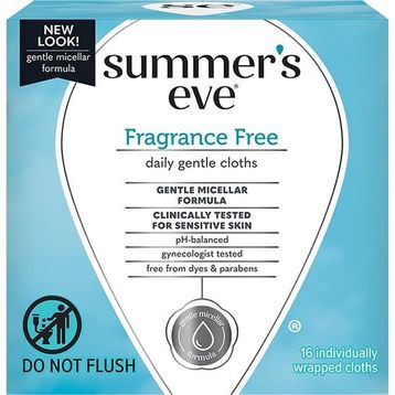 Summer's Eve Kokusuz 16 Adet Özel Bölge Temizlik Mendili