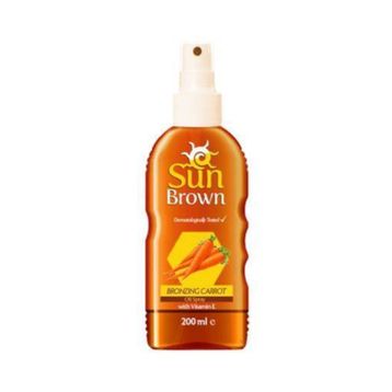 Sun Brown Oil Sprey Carrot 200 ml Bronzlaştırıcı