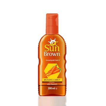 Sun Brown Oil Sprey Carrot 200 ml Bronzlaştırıcı