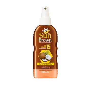 Sun Brown Spf 15 200 ml Güneş Yağı