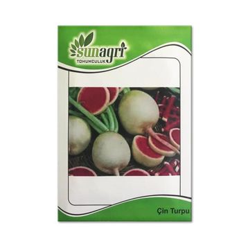 Sunagri 2 gr İçi Kırmızı Çin Turpu Tohumu