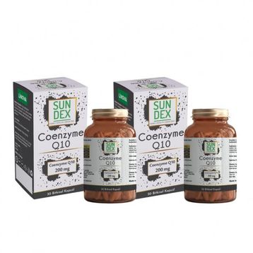 Sundex Coenzyme Q10 200 mg 30 Kapsül