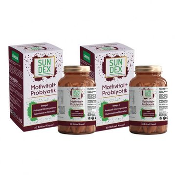 Sundex Mothvital Probiyotik 30 Kapsül