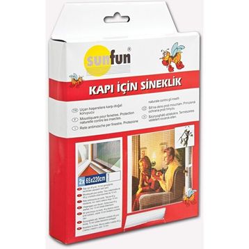 Sunfun Beyaz Kapı Sinekliği