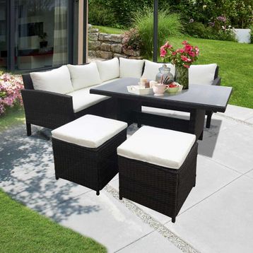 Sunfun Fiesta Rattan Köşe Oturma Grubu