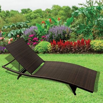 Sunfun Merle Rattan Şezlong