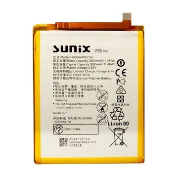 Sunix Huawei P20 Lite Batarya