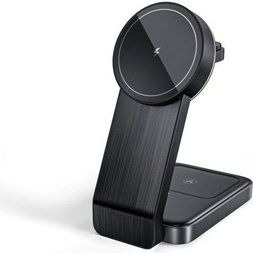 Sunix MG50 Üçü Bir Arada 15 Watt Hızlı Şarj Özellikli MagSafe Wireless Stand