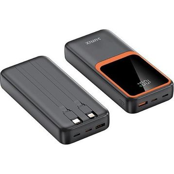 Sunix PB-70 Siyah 20000 mAh Powerbank