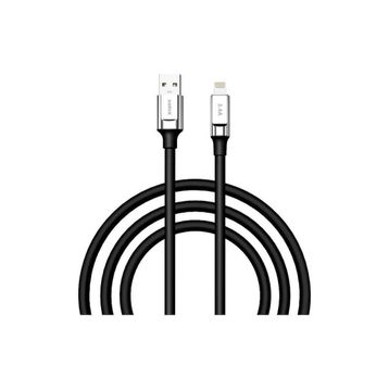 Sunix SC-64 3.4A Siyah Lightning Şarj ve Data Kablosu