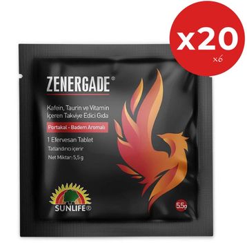 Sunlife Zenergade 20 Efervesan Tablet