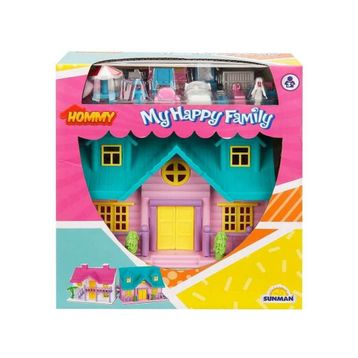 Sunman 02080 My Happy Family Villa 2 Katlı Ev Oyun Seti