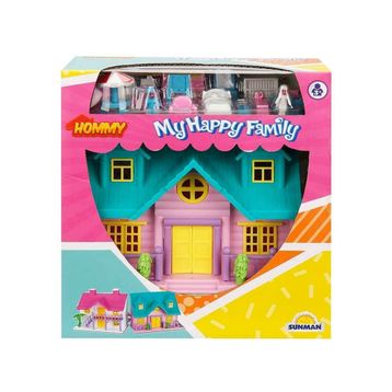 Sunman 02080 My Happy Family Villa 2 Katlı Ev Oyun Seti